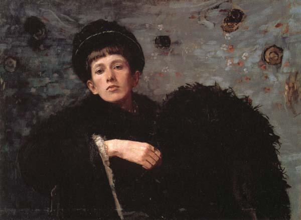 Ellen Day Hale Self-Portrait France oil painting art